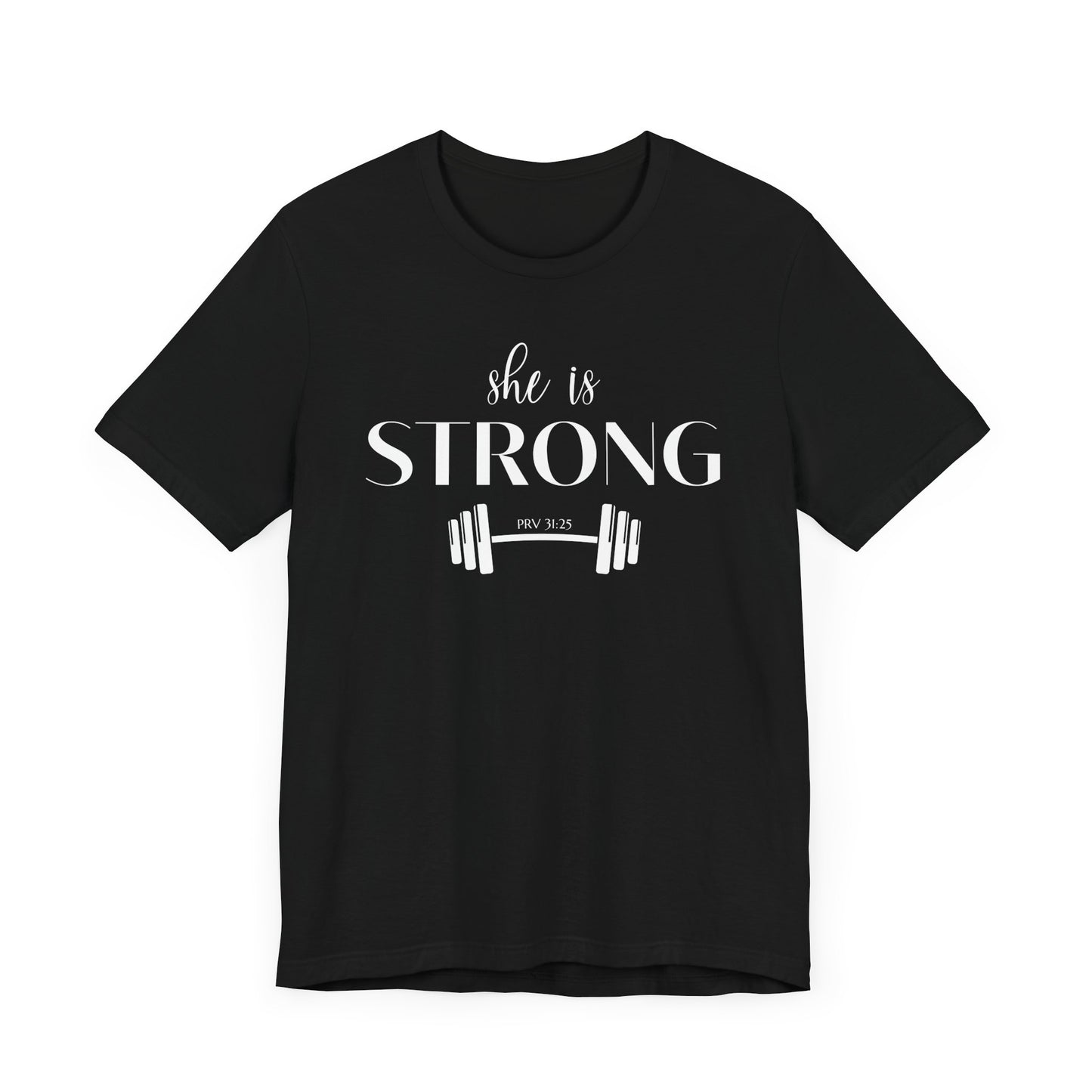 She Is Strong Workout T-Shirt