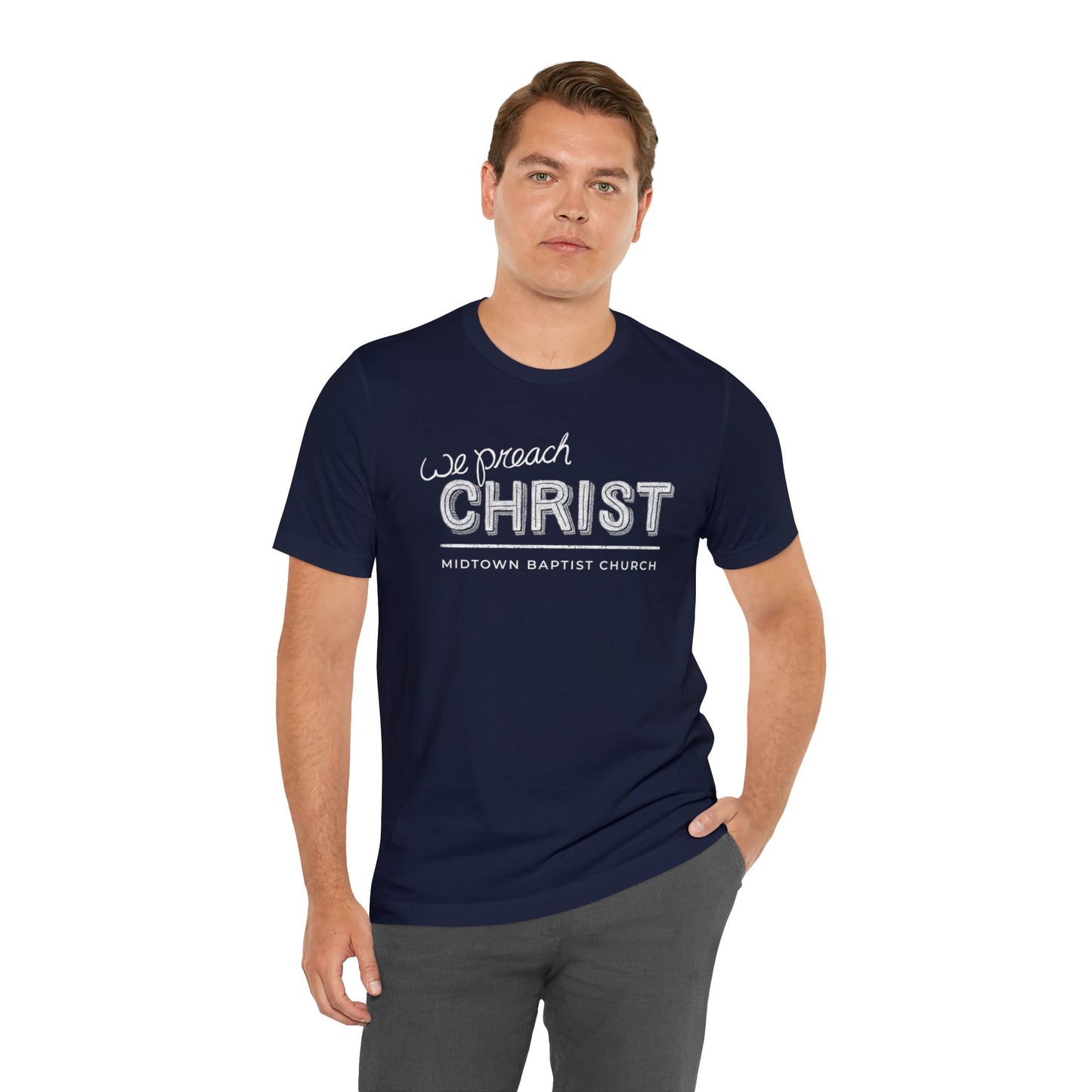 Midtown We Preach Christ Unisex T-Shirt