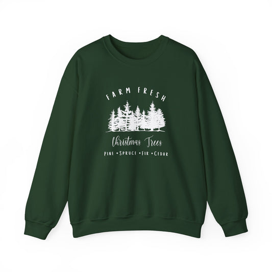 Farm Fresh Christmas Trees Sweatshirt - Crewneck