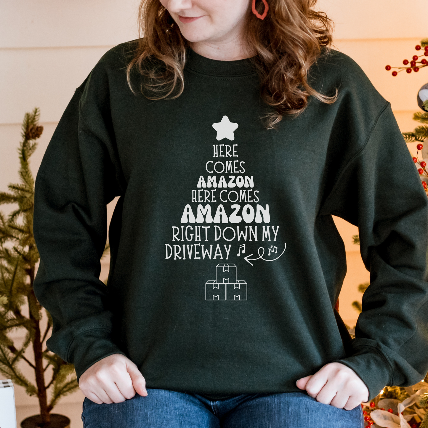 Here Comes Amazon Sweatshirt