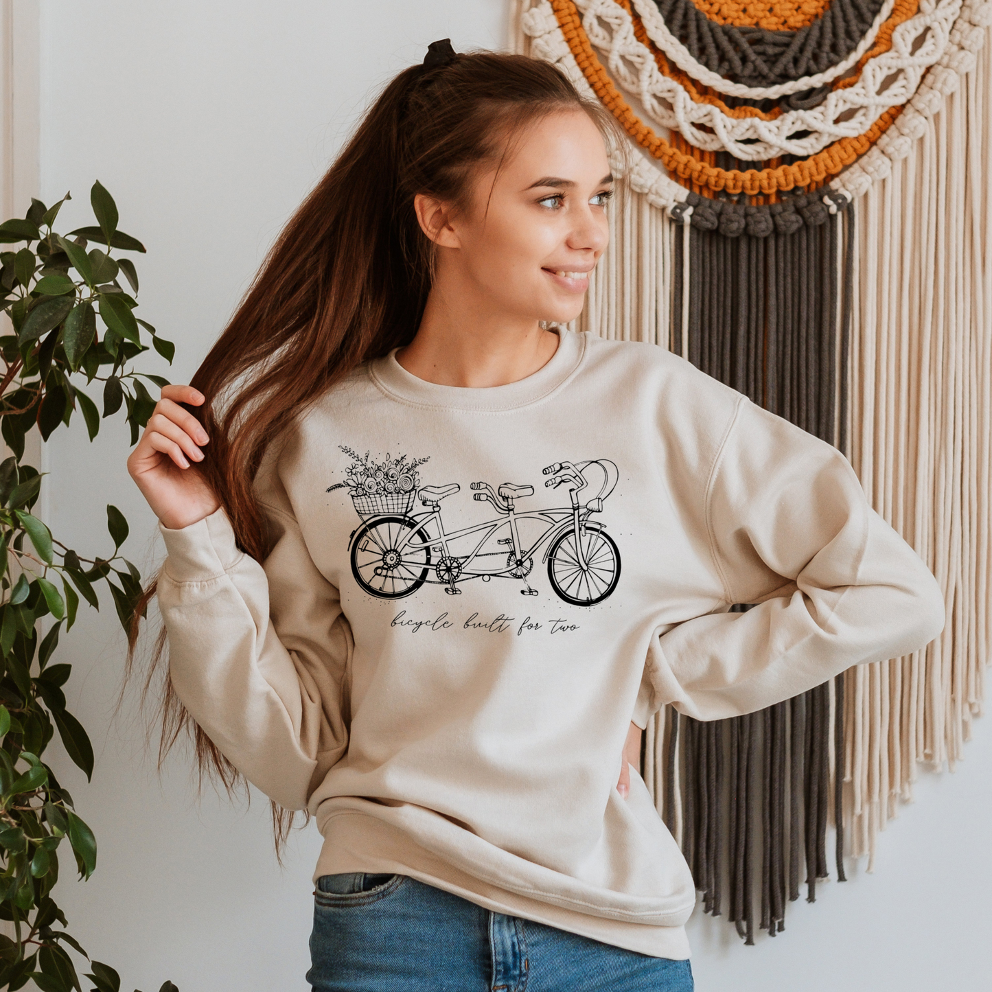 Bicycle Built for Two Sweatshirt