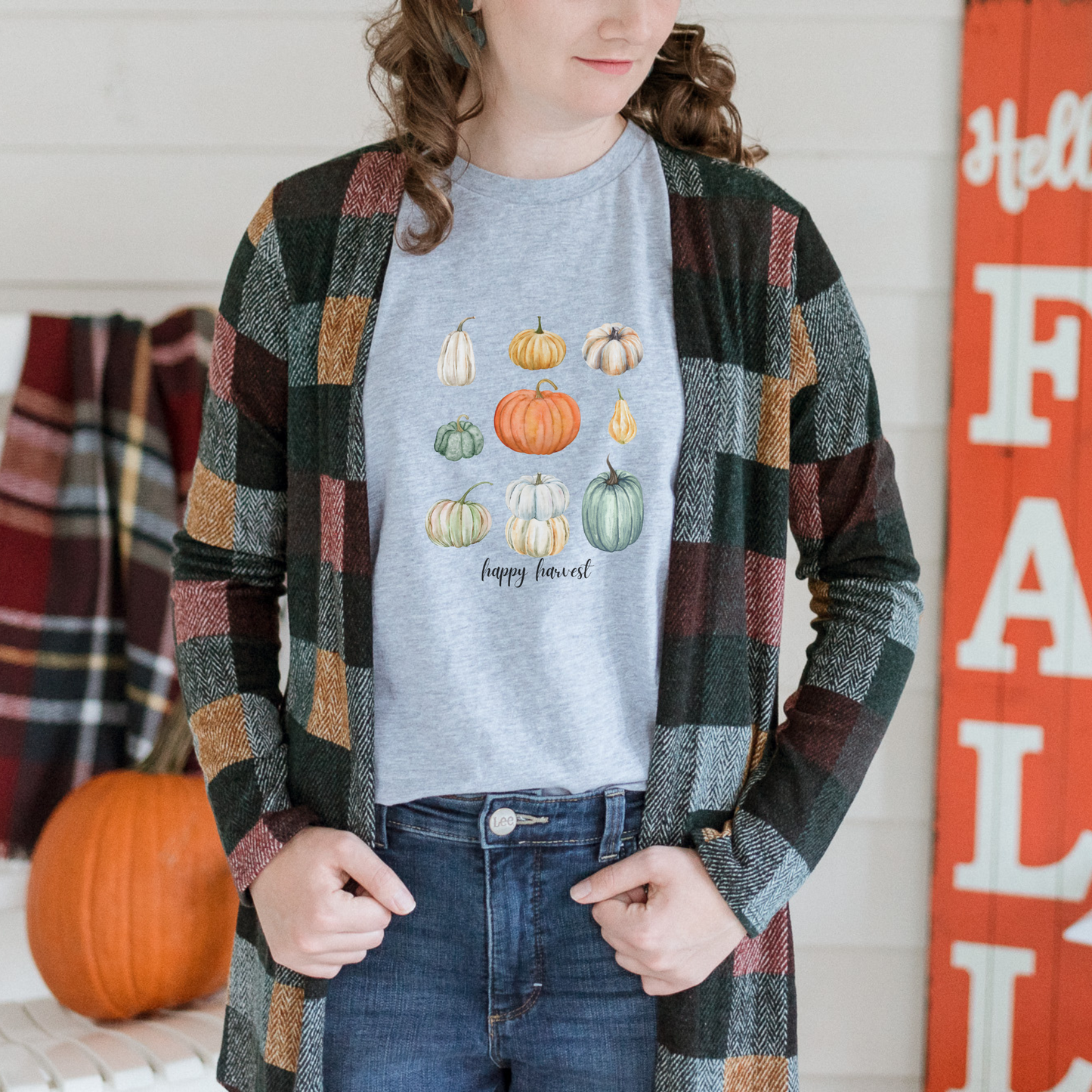 Happy Harvest Pumpkin Shirt