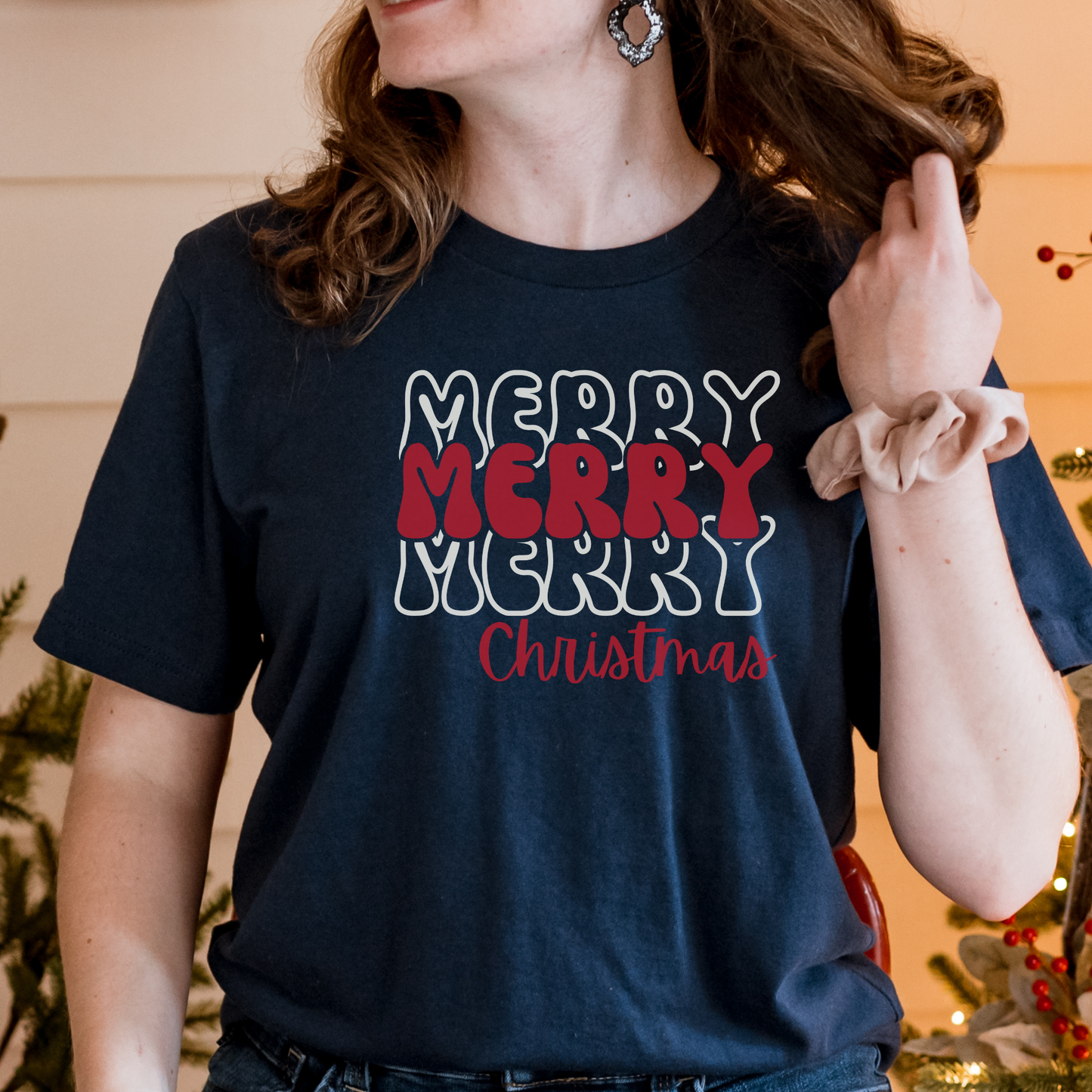Merry Merry Merry Christmas T-Shirt